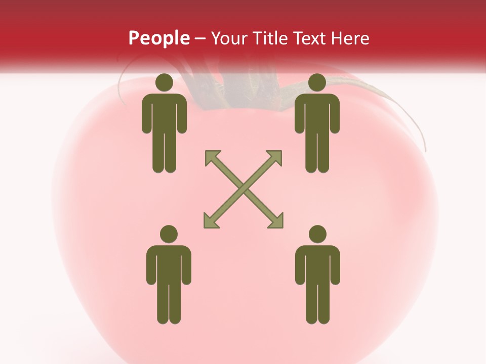 Woman Sunrise Single PowerPoint Template