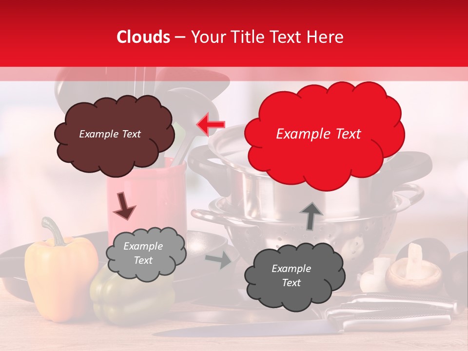 White Mother Sunset PowerPoint Template
