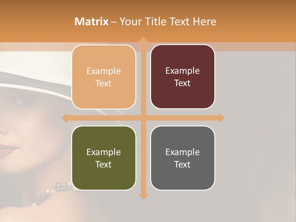 White Older Sunrise PowerPoint Template