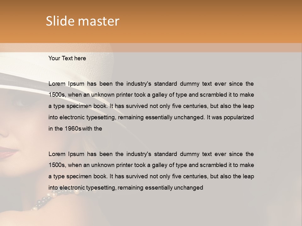 White Older Sunrise PowerPoint Template