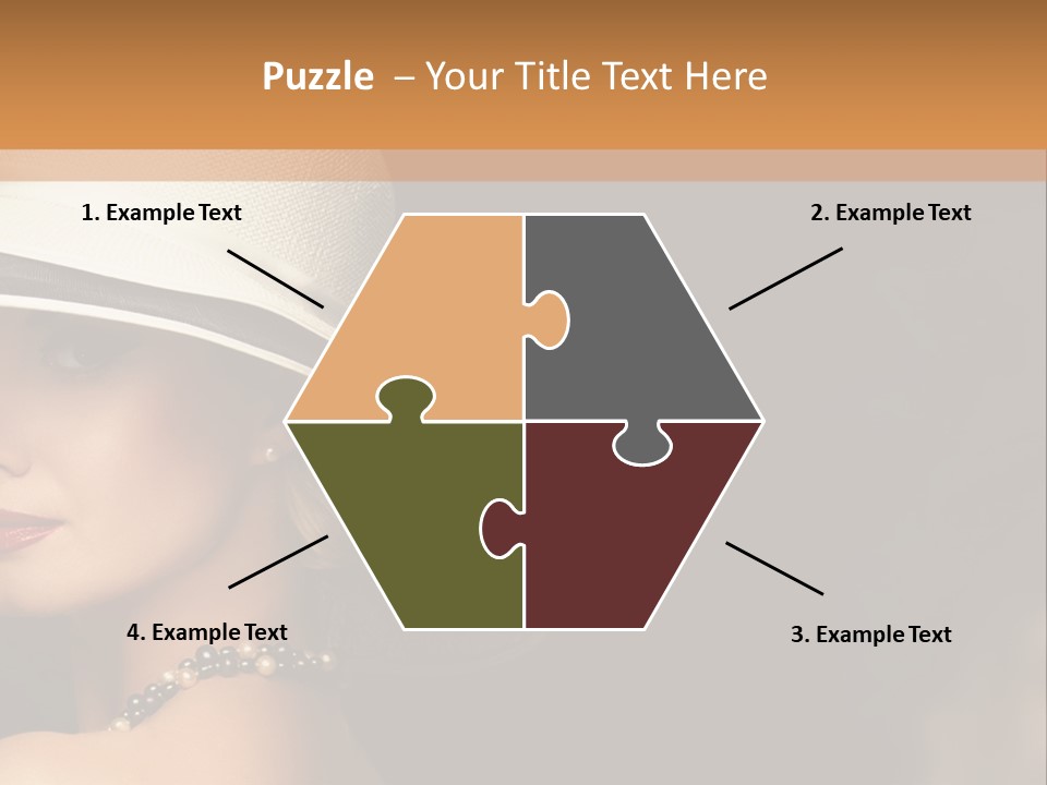 White Older Sunrise PowerPoint Template