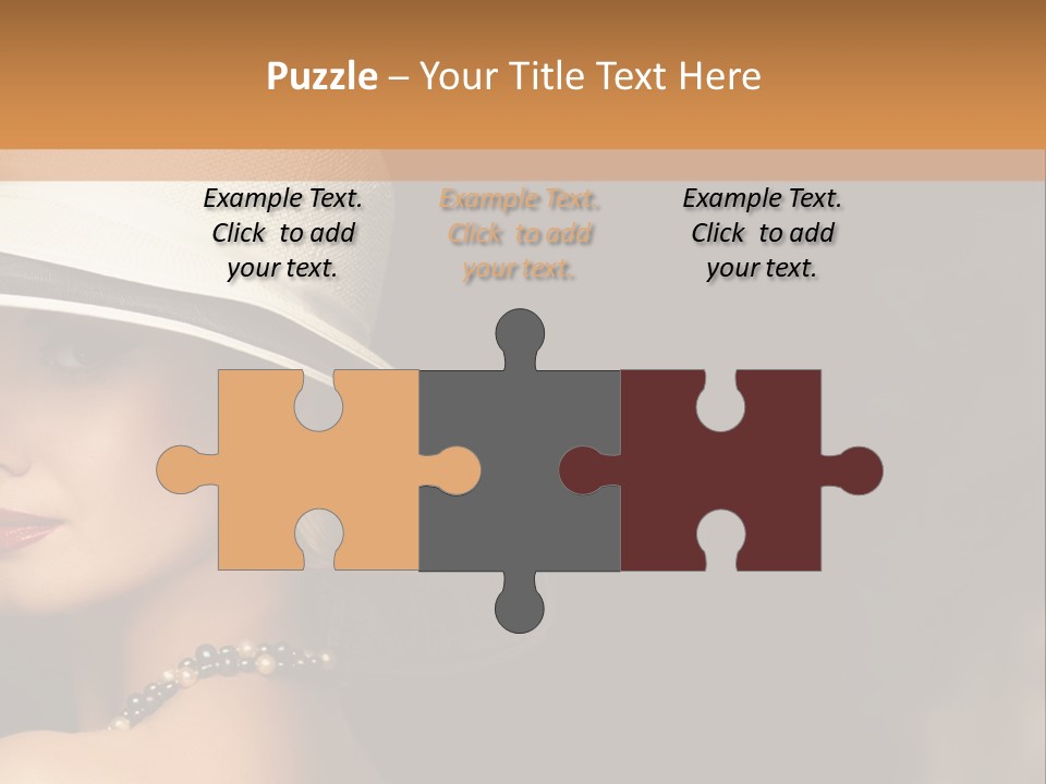 White Older Sunrise PowerPoint Template