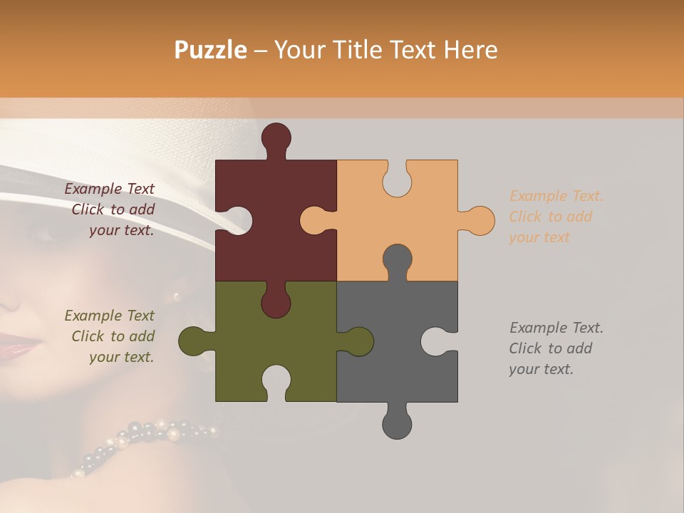 White Older Sunrise PowerPoint Template
