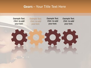 White Older Sunrise PowerPoint Template