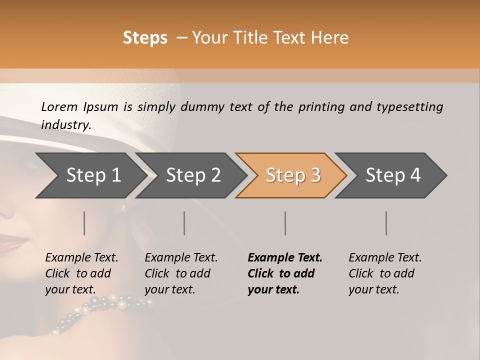 White Older Sunrise PowerPoint Template