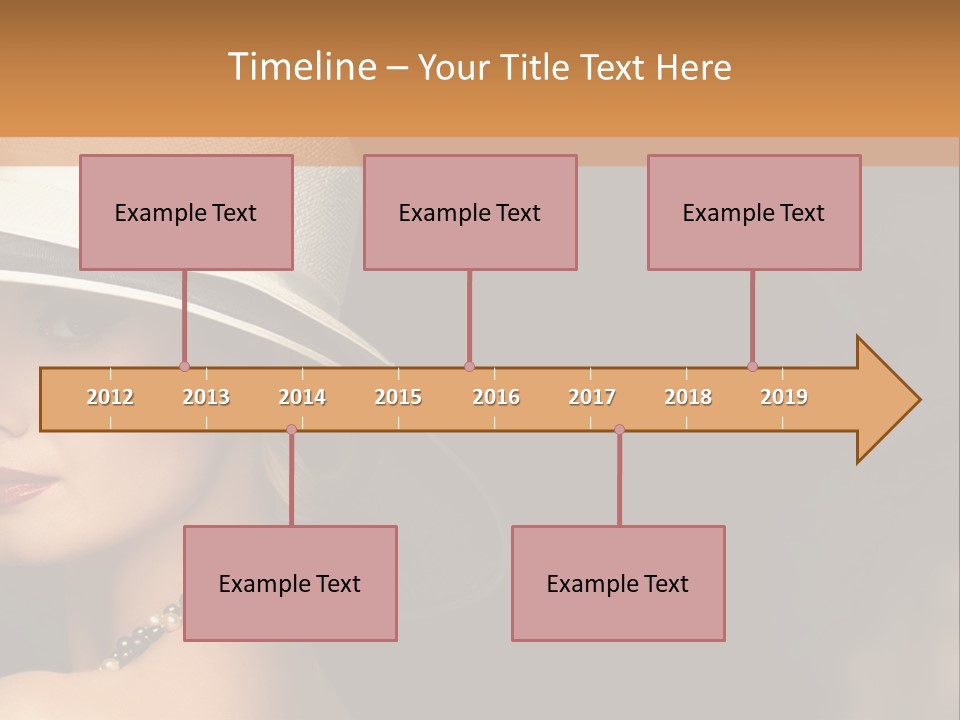 White Older Sunrise PowerPoint Template