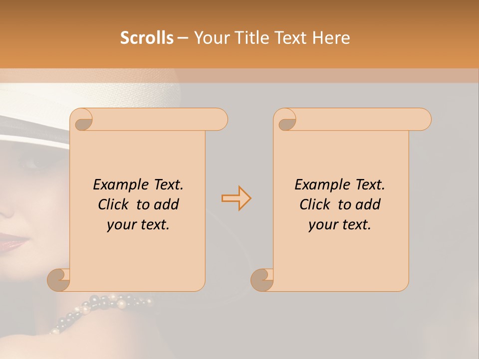 White Older Sunrise PowerPoint Template