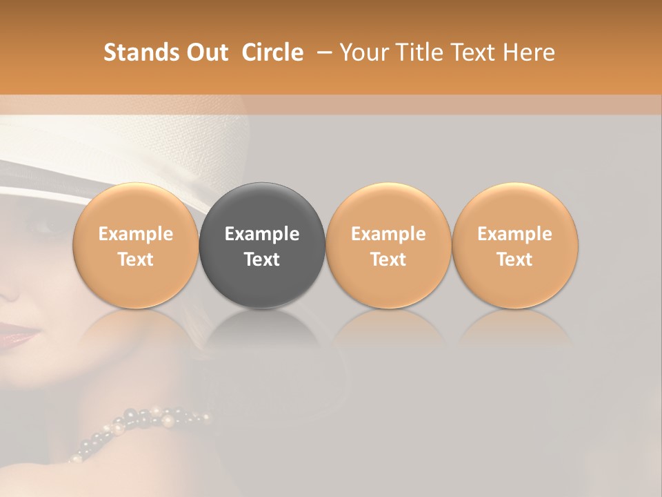 White Older Sunrise PowerPoint Template