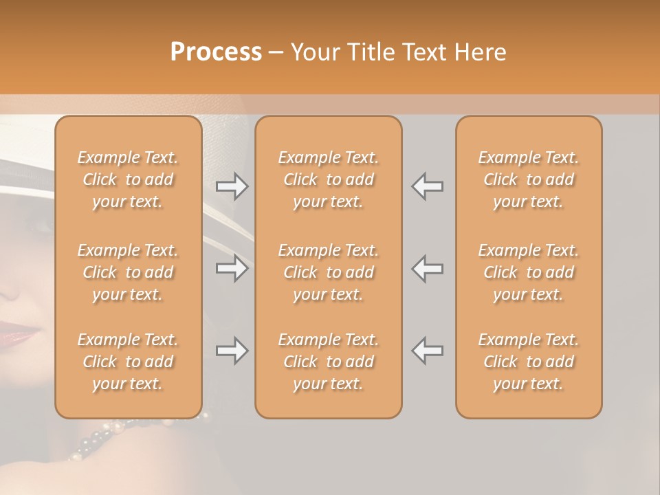 White Older Sunrise PowerPoint Template