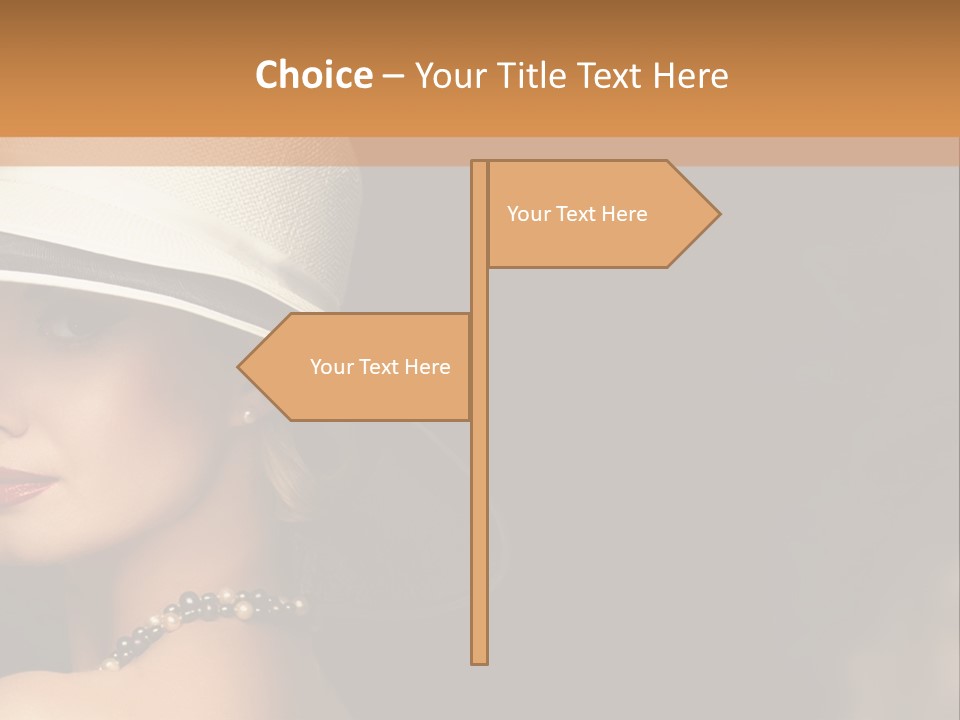 White Older Sunrise PowerPoint Template