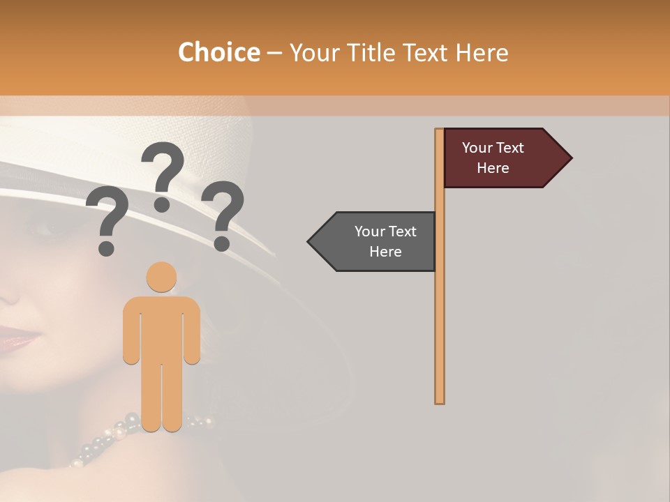 White Older Sunrise PowerPoint Template