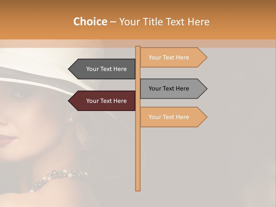 White Older Sunrise PowerPoint Template