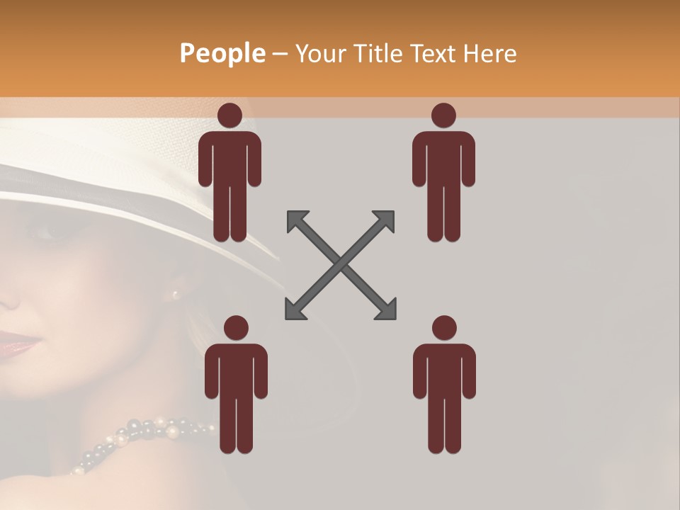 White Older Sunrise PowerPoint Template