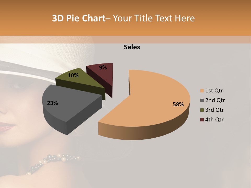 White Older Sunrise PowerPoint Template