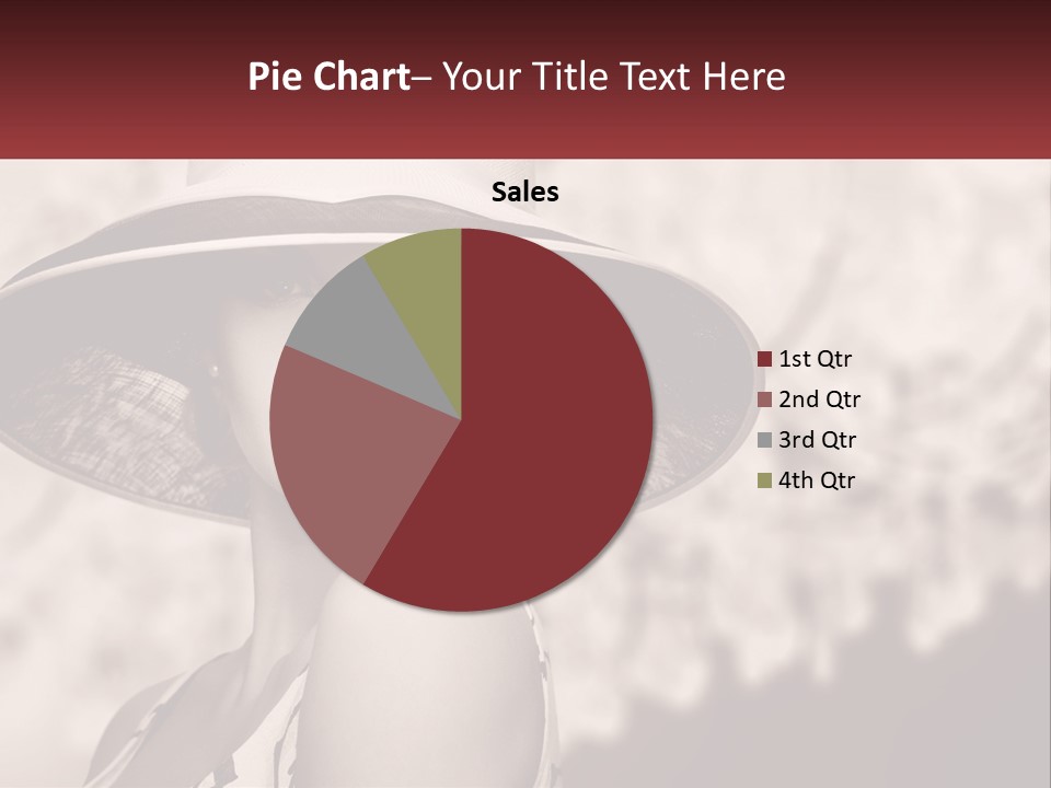 Beach Single Lifestyle PowerPoint Template