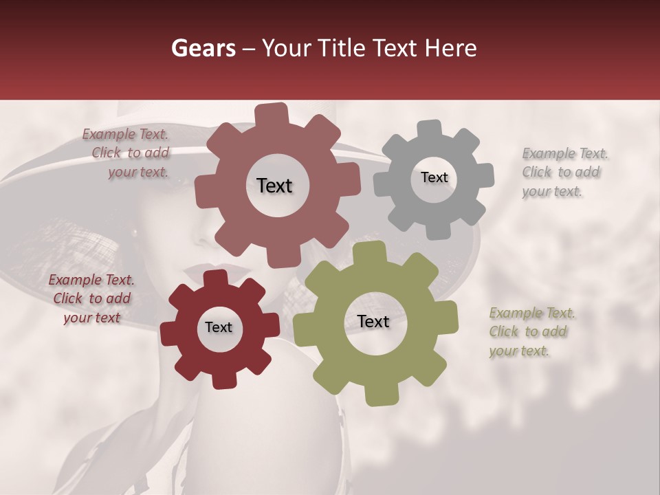 Beach Single Lifestyle PowerPoint Template