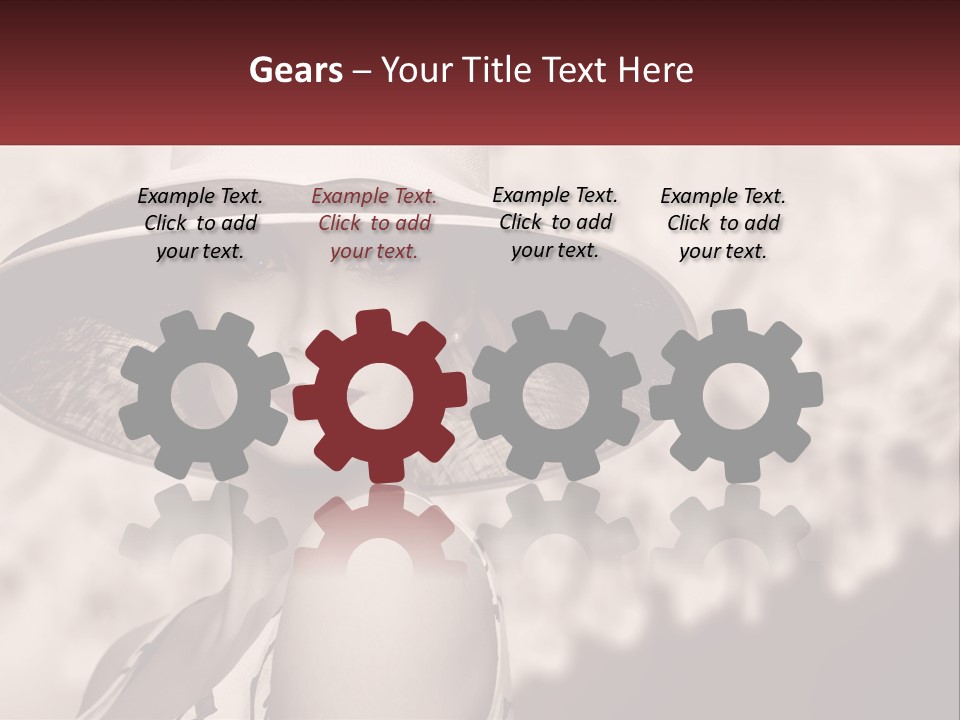 Beach Single Lifestyle PowerPoint Template