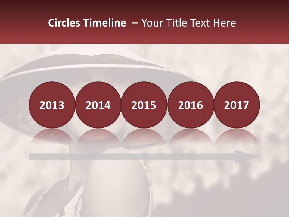 Beach Single Lifestyle PowerPoint Template