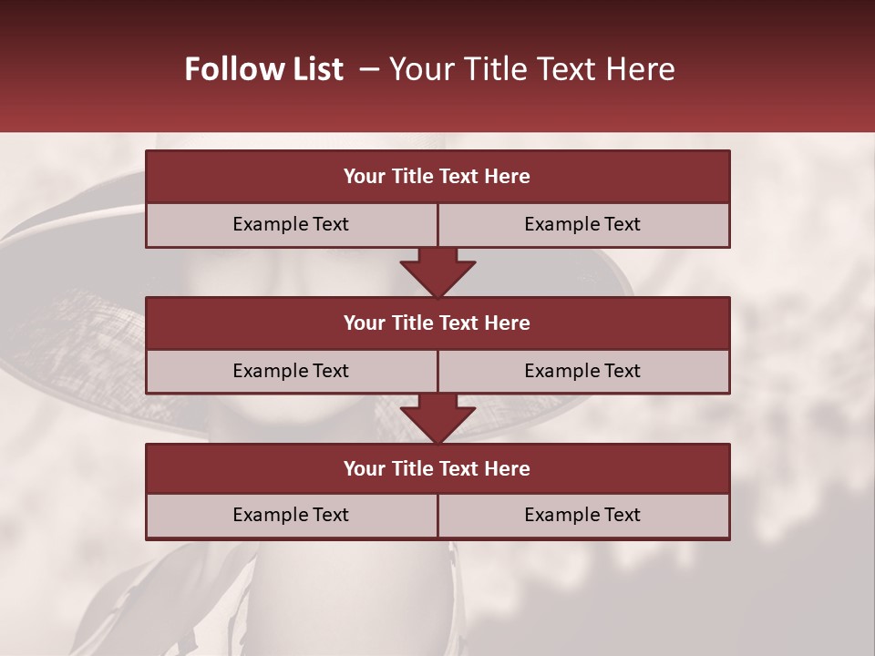 Beach Single Lifestyle PowerPoint Template