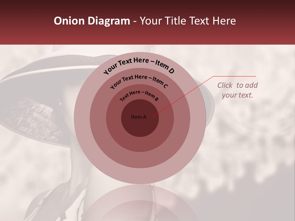 Beach Single Lifestyle PowerPoint Template