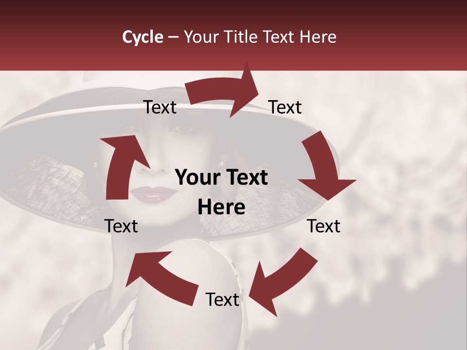 Beach Single Lifestyle PowerPoint Template