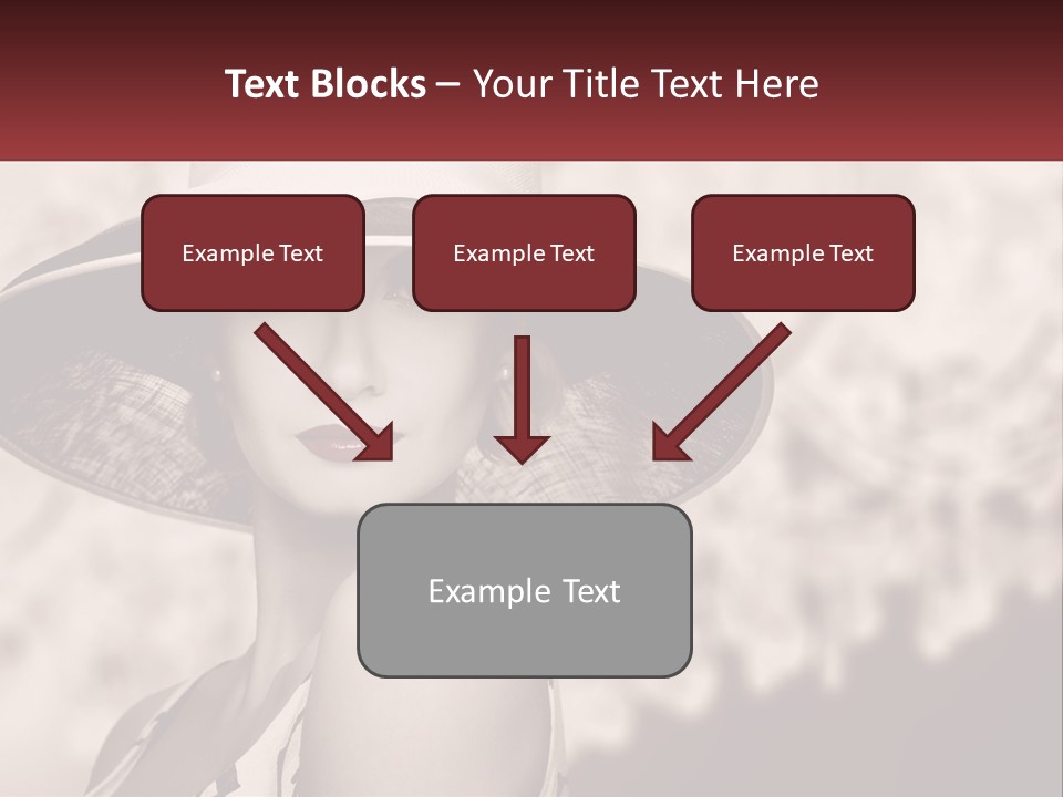 Beach Single Lifestyle PowerPoint Template