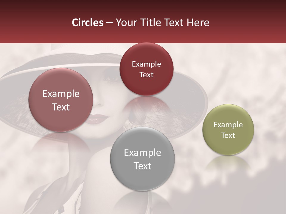 Beach Single Lifestyle PowerPoint Template