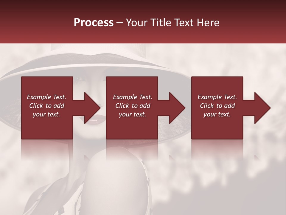 Beach Single Lifestyle PowerPoint Template