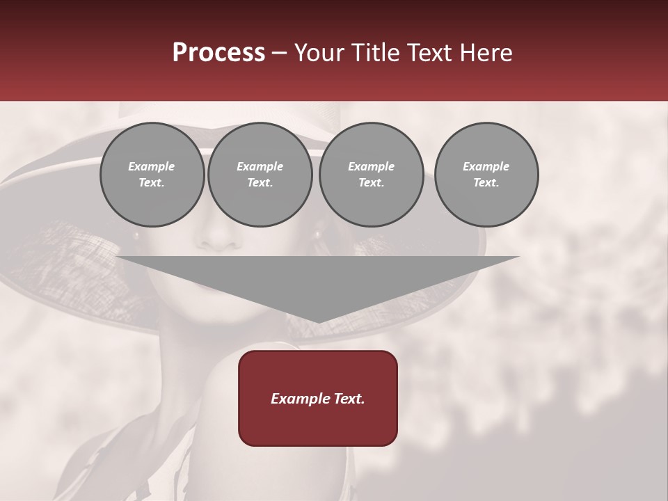 Beach Single Lifestyle PowerPoint Template