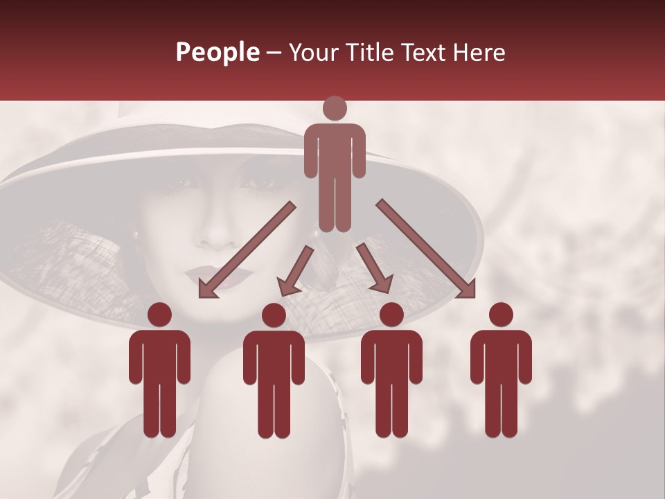 Beach Single Lifestyle PowerPoint Template