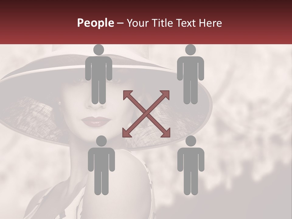 Beach Single Lifestyle PowerPoint Template