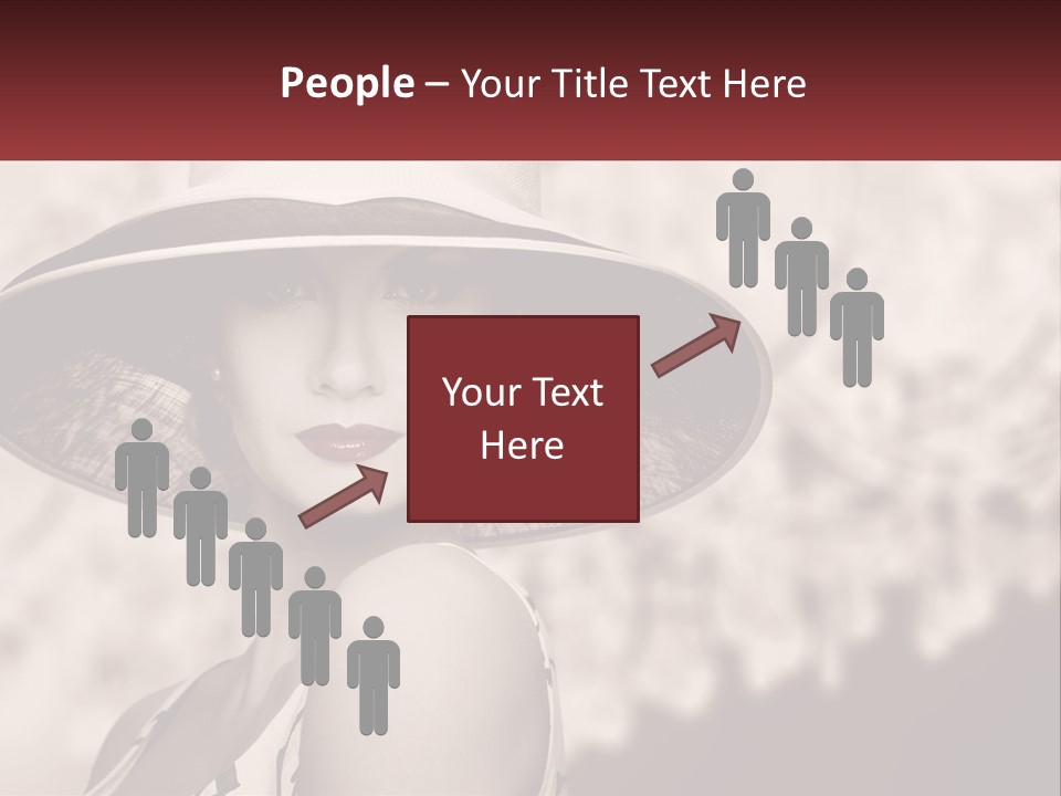 Beach Single Lifestyle PowerPoint Template