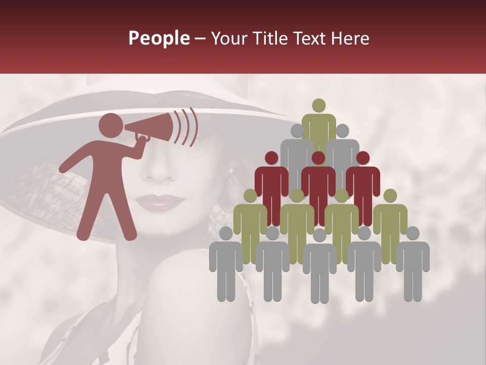 Beach Single Lifestyle PowerPoint Template