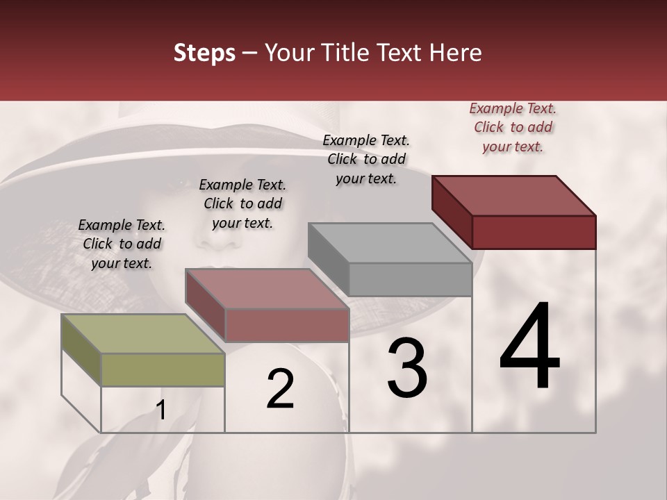 Beach Single Lifestyle PowerPoint Template
