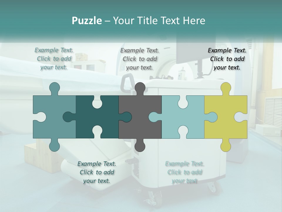 Pensioner Beach Standing PowerPoint Template