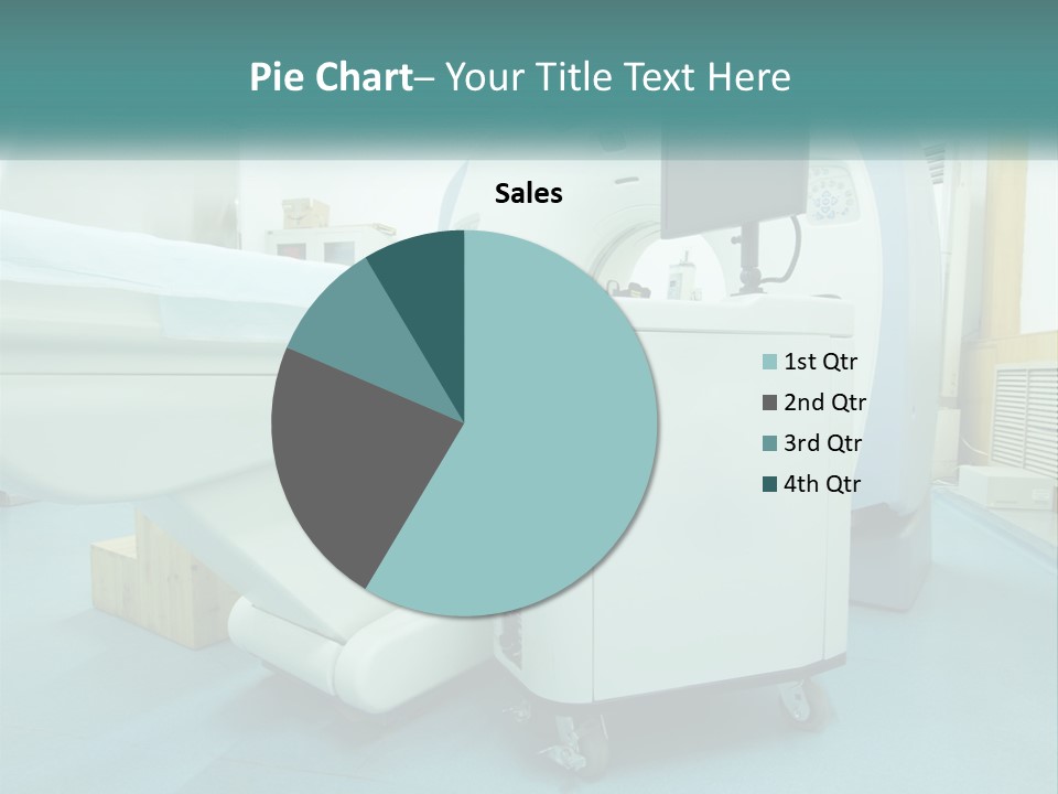 Pensioner Beach Standing PowerPoint Template