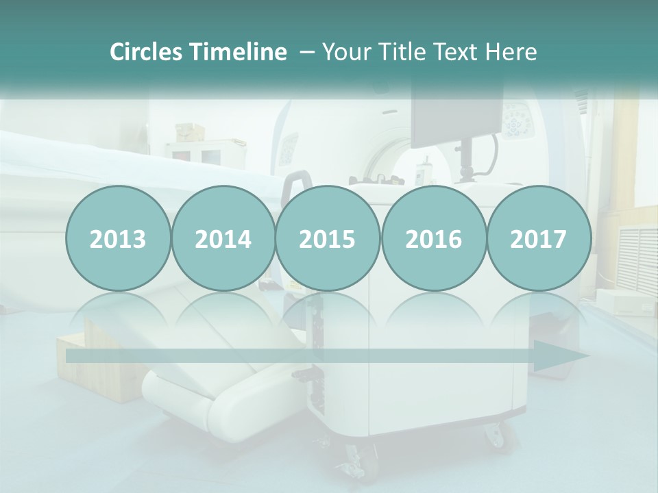 Pensioner Beach Standing PowerPoint Template