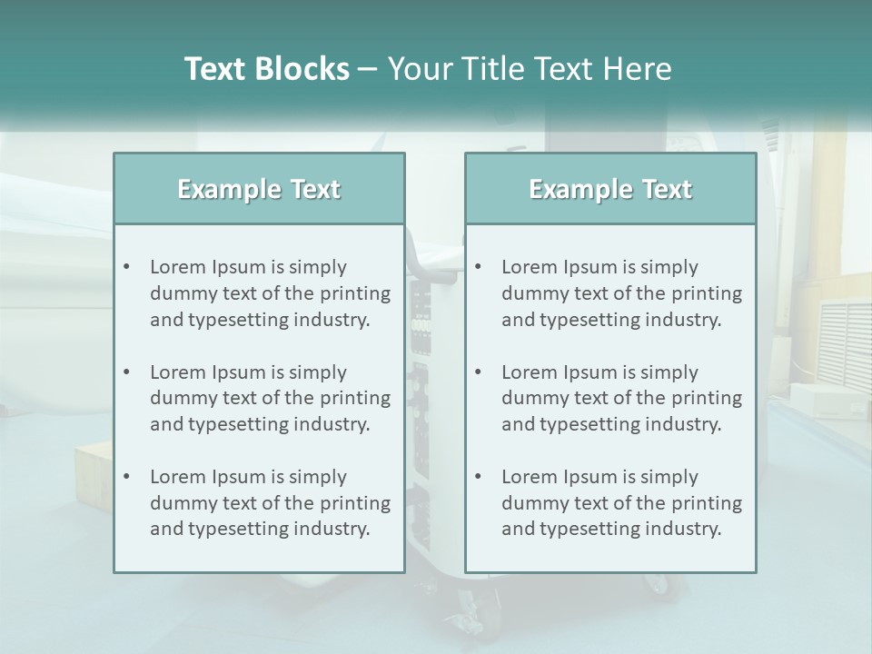 Pensioner Beach Standing PowerPoint Template