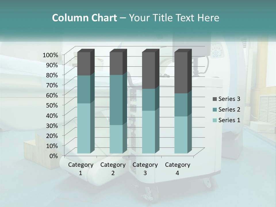 Pensioner Beach Standing PowerPoint Template