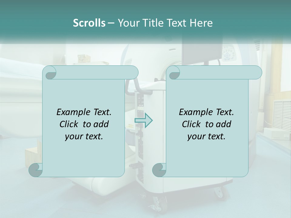 Pensioner Beach Standing PowerPoint Template