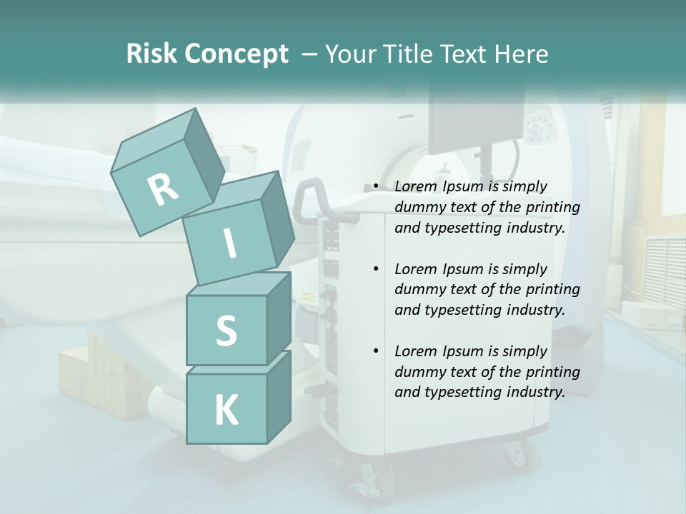 Pensioner Beach Standing PowerPoint Template