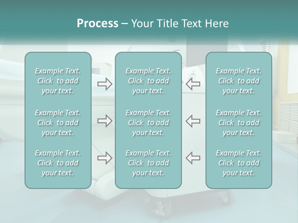 Pensioner Beach Standing PowerPoint Template