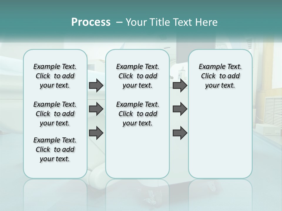 Pensioner Beach Standing PowerPoint Template
