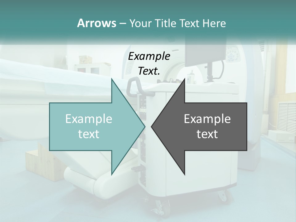 Pensioner Beach Standing PowerPoint Template