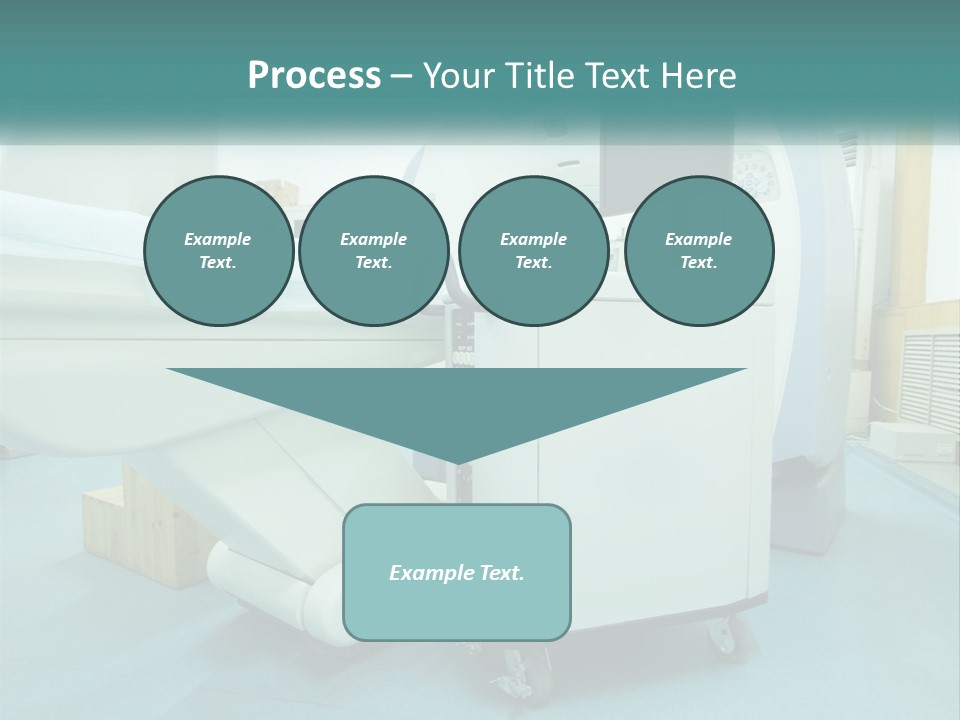 Pensioner Beach Standing PowerPoint Template