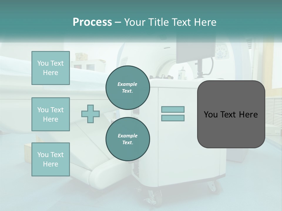 Pensioner Beach Standing PowerPoint Template