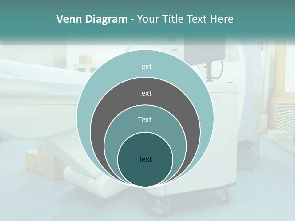 Pensioner Beach Standing PowerPoint Template