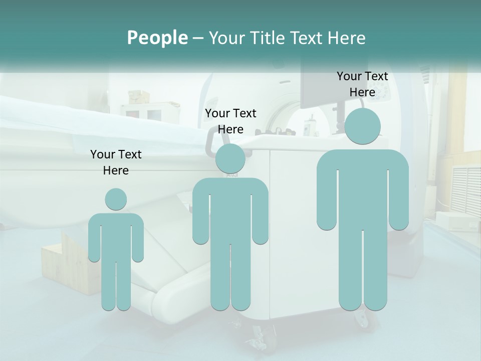 Pensioner Beach Standing PowerPoint Template