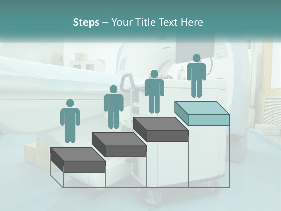 Pensioner Beach Standing PowerPoint Template