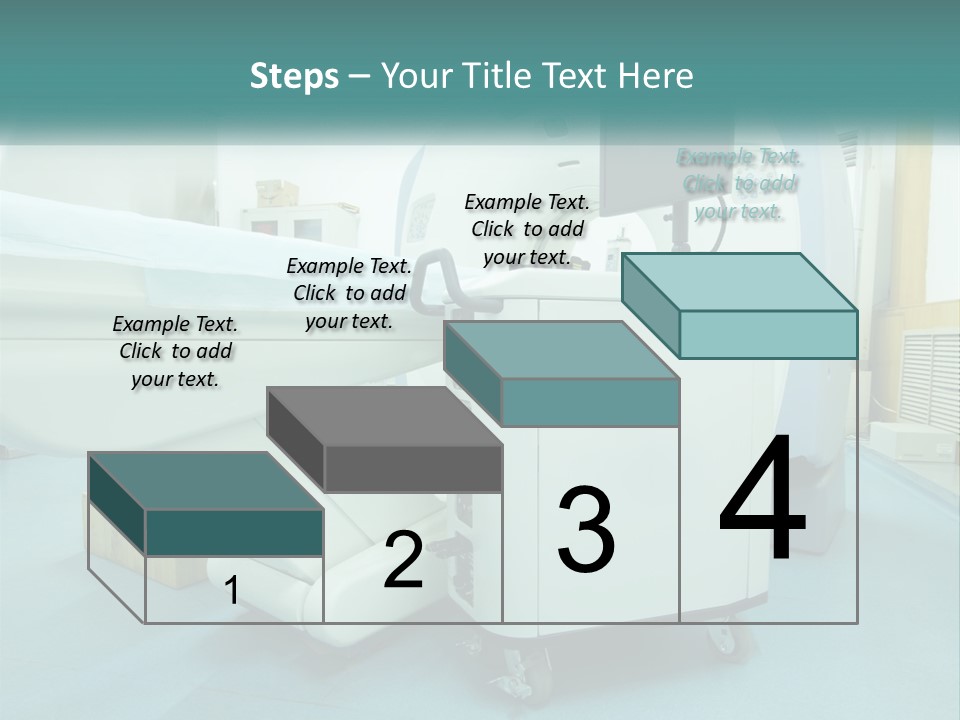 Pensioner Beach Standing PowerPoint Template